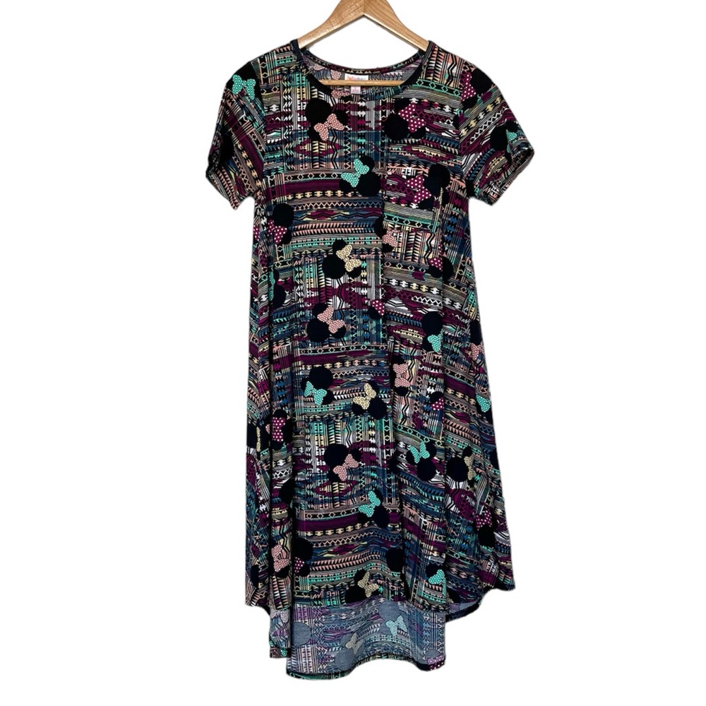 LuLaRoe x Disney | Minnie Mouse Carly T-Shirt Dress | Size Small